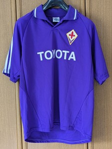 セリエA　ACFフィオレンティーナ　サッカー　ユニフォーム　襟付き　ゲームシャツ　中田英寿　L XL 即決