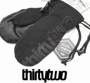 【新品:SALE】24 ThirtyTwo CORP MITT - BLACK/BLACK - L/XLサイズ 正規品 ミトン グローブ スノーボード