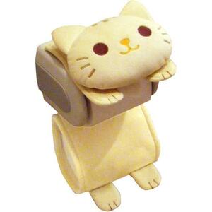 猫・ネコ・ねこ^,,.(トラ/とら)TOILET/トイレペーパーホルダー/カバー“可愛いい♪”_,,^「USED」『美品』