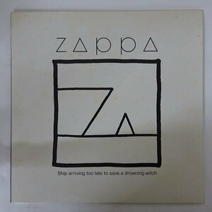 11198914;【美盤/国内盤/ポスター付き】Frank Zappa / Ship Arriving Too Late To Save A Drowning Witch