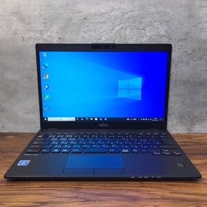 1円～ ●富士通 LIFEBOOK U939/A / Celeron 4305U (2.20GHz) / メモリ 4GB / SSD 128GB / 13.3型 フルHD (1920×1080) / Win10 Pro 64bit