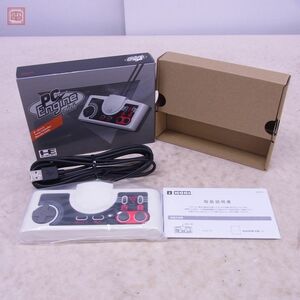 未使用 PCエンジン ミニ PCEngine mini ターボパッド HTG-003 for PCエンジン mini Turbo Controller ホリ HORI 箱説付【10