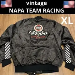 USA製vintage NAPA TEAM RACINGヴィンテージ　XL 黒