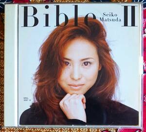 【2枚組CD】松田聖子 / バイブル Bible Ⅱ →瑠璃色の地球・時間旅行・抱いて・制服・大切なあなた・きっと、また逢える・ガラスの林檎