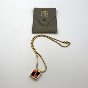 １円～/GIVENCHY/ジバンシイ/ジバンシー/ラインストーン/ゴールドカラー/ネックレス/アクセサリー/ファッション/ブランド/袋付/H038