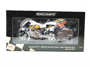 PMA　1/12　ホンダ RC211V V.ロッシ チーム レプソルホンダ モトGP2002　122027146 　ミニカー　同梱OK　1円スタート★H