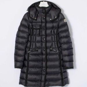 ★定価346,500円★ MONCLER HERMINE ４　エルミンヌ エルミン モンクレール ブラック ワッペン 国内正規品 完売品 入手困難