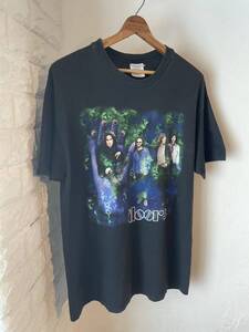 USA製 90s〜 ドアーズ バンド Tシャツ ヘインズ large ロックT ヴィンテージ 検）USA us army リーバイス old 70s 60s