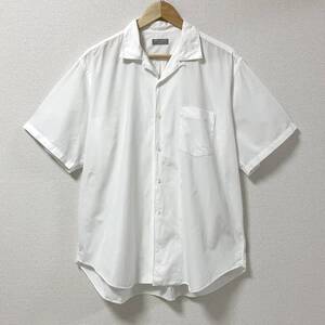 90s 80s 田中オム COMME des GARCONS HOMME 開襟 半袖 シャツ 無地 白 オーバーサイズ コムデギャルソンオム VINTAGE archive 4090066