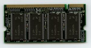 ノ-ト用メモリ-512MB PC2700(PC2100対応) 200Pin[富士通FMV対応]即決 相性保証 中古