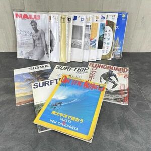 サーフ雑誌 マガジン 14冊セット サーフィン 1995-2006年 NALU ナルー SURF TRIP オン ザ ボード ロングボード等 /92472