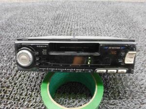 ★激安!☆JVC KS-RZ23DA カセット テープ デッキ プレーヤー オーディオ 1DIN 125X0204 汎用 / 2H8-829