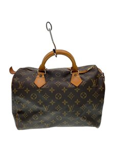 LOUIS VUITTON◆1)スピーディ30_モノグラム・キャンバス_BRW/PVC/BRW