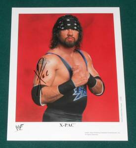 WWE●X-Pac ショーン・ウォルトマン 直筆サイン WWF公式プロモ