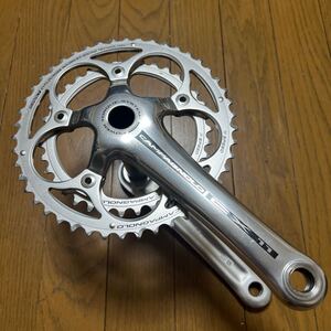 シルバーcampagnolo CX11クランクセット172.5mm 46\36T 11速POWER TORQUE