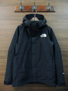 ★ 美品 Sサイズ 定価55000円 THE NORTH FACE ノースフェイス Mountain Jacket ゴアテックス マウンテンジャケット 黒 ブラック NP61800