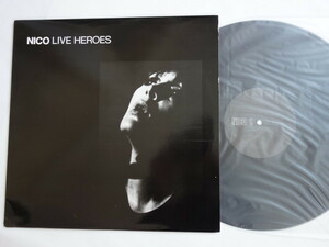 ★レコードH★ニコNICO/NICO LIVE HEROES★PERFORMANCE/CANADA盤★1986