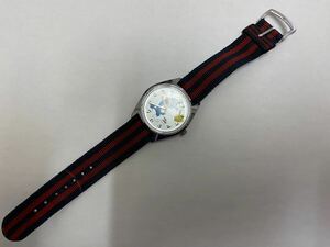 【on117】稼働品 SEIKO セイコー TOM&JERRY トムとジェリー 5000-7000 シルバー 3針 アナログ 手巻き 機械式 腕時計