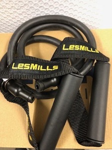 レスミルズ★Lesmills★Les Mills Heavy Resistance Tube Black★レスミルズ★黒色★ストロングバンド★新品★チューブ