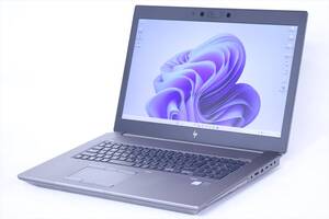 1円～ 32Gメモリ Corei7 Quadro T1000 Windows11 17.3インチ FHD HP ZBook 17 G6 i7-9750H 32G 新品SSD512G+1T Wi-Fi6 ブルーレイドライブ