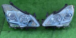 GRS200 GRS202 GWS204 200系 クラウン純正 HID ヘッドライト 左右 セット 動作OK(1)