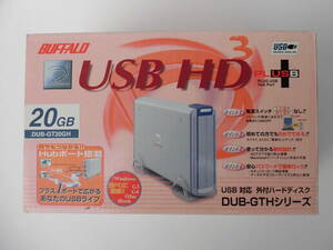 BUFFALO DUB-GTU20GB USB接続外付けハードディスク