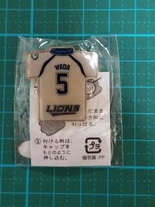 埼玉 西武 ライオンズ ユニフォーム ピンバッチ 5 WADA 和田 一浩 ピンズ ピン Saitama Seibu Lions uniform Wada Kazuhiro PIN BADGE PINS