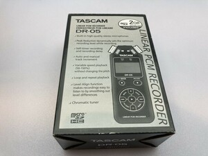 TASCAM DR-05 リニアPCMレコーダー ※まとめて取引・同梱不可 [FS2987c]