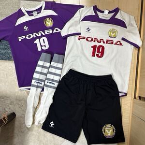 POMBA立川FC 支給品 3点セット ユニフォーム パンツ ソックス 非売品 支給 実使用 Jリーグ