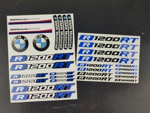 送料無料 BMW Motorrad R1200RT Decal ステッカー バイク デカール セット ブルー