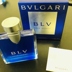 1円スタート【香水】BVLGARI POUR HOMME ブルガリプールオム 50ml オードトワレ