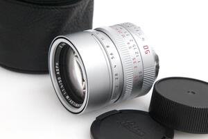 訳有品｜ライカ SUMMILUX-M 50mm f/1.4 ASPH (6bit) シルバー CA01-A10351-2M1A-ψ