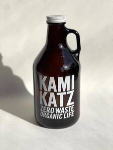 上勝 RISE&WIN オリジナルグラウラーボトル 容量1L クラフトビール KAMIKATZ ゼロ・ウェイスト 量り売り