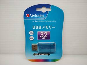 未使用・未開封品　32GB　Verbatim　USBメモリー　メモリーカード