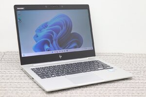 N 1円♪ 5【i7第8世代】HP / EliteBook 830 G5 / CPU：core i7-8550U@1.80GHz / メモリ：16G / SSD：512G / Windows11 Pro