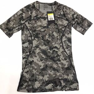 Nike Gym Running Basketball Training Breathable Quick Dry Short Sleeve Camouflage T-Shirt 828177-037サイズS