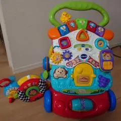 VTech おもちゃ 手押し車 音声機能付き 多色