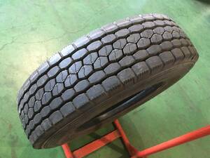 s442-4-5 ☆245/80R17.5 BS M800 中古1本♪ 2018年製 残溝13ｍｍ(ほぼ新品溝♪) スペア用に！ k60