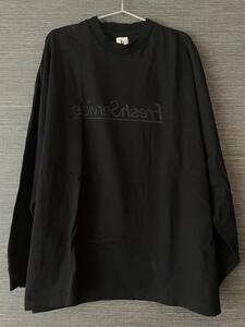 blurhms ROOTSTOCK for Fresh Service L/S Tee フレッシュサーヒス ロンTEE ブラック Black