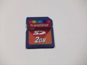 SDカード 2GB フォーマット済み 1枚 動作品 SanDisk