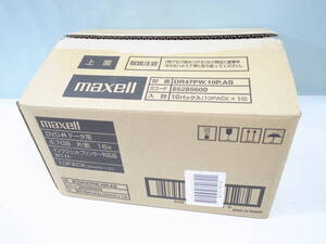 ★未開封 maxell DVD-R データ用 DR47PW 10Pack×10個 