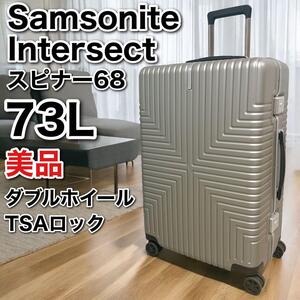 サムソナイト Samsonite インターセクト Intersect キャリーケース スーツケース 73L TSAダイヤルロック グレー