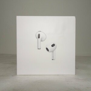 Q11473 【発送可!新品未開封!】Apple AirPods 第3世代 ワイヤレスイヤホン