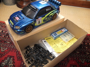 TAMIYA SUBARU IMPREZA WRC 2003 タミヤ 1/10 スバル インプレッサ WRC 2003 電動RC ラジコンカー