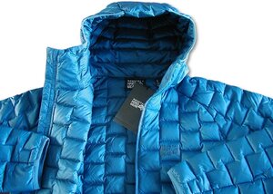 【未使用L】マウンテンハードウェア M’s Temescalborz〓 Down Hoody ■ Mountain Hardwear Blue Horizon