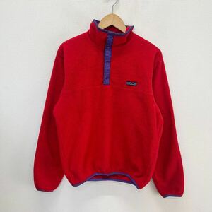  patagonia パタゴニア 80s 80年代 USA製 25549 三角タグ スナップT フリースプルオーバー S 10120516