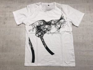 パフューム ワールドツアーセカンド Perfume WORLD TOUR 2nd テクノ ポップ 邦楽 アーティスト グッズ 半袖Tシャツ カットソー メンズ M 白