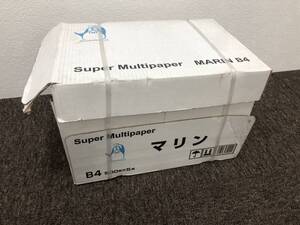 【未開封 2500枚セット】マリン 高白色 コピー用紙【B4】500枚x5冊 ホワイト