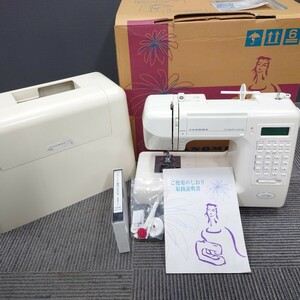 I1263 ミシン JANOME computer sewing S7700 ジャノメ コンピューターミシン コンピュータミシン 裁縫 中古 ジャンク品 訳あり