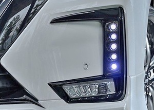 【M’s】NISSAN C27 セレナ 後期 (R01.08-) ADMIRATION DEPORTE LED 5連スポット キット ／ FRP アドミレイション デポルテ エアロ パーツ